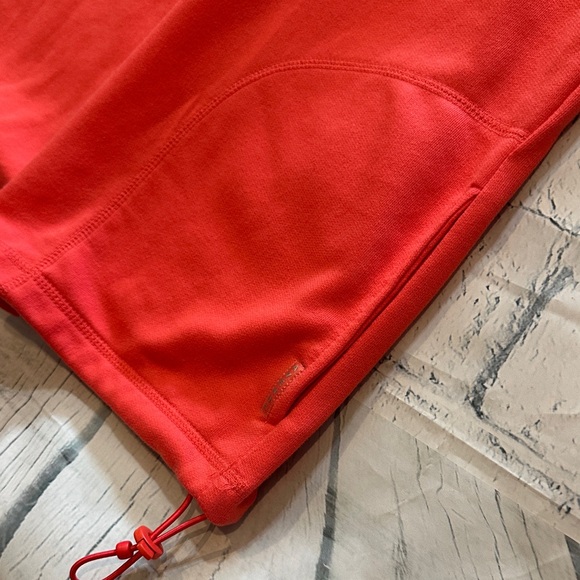NWT Avenue Vibrant Coral Quarter-Zip Sweatshirt - Picture 11 of 12